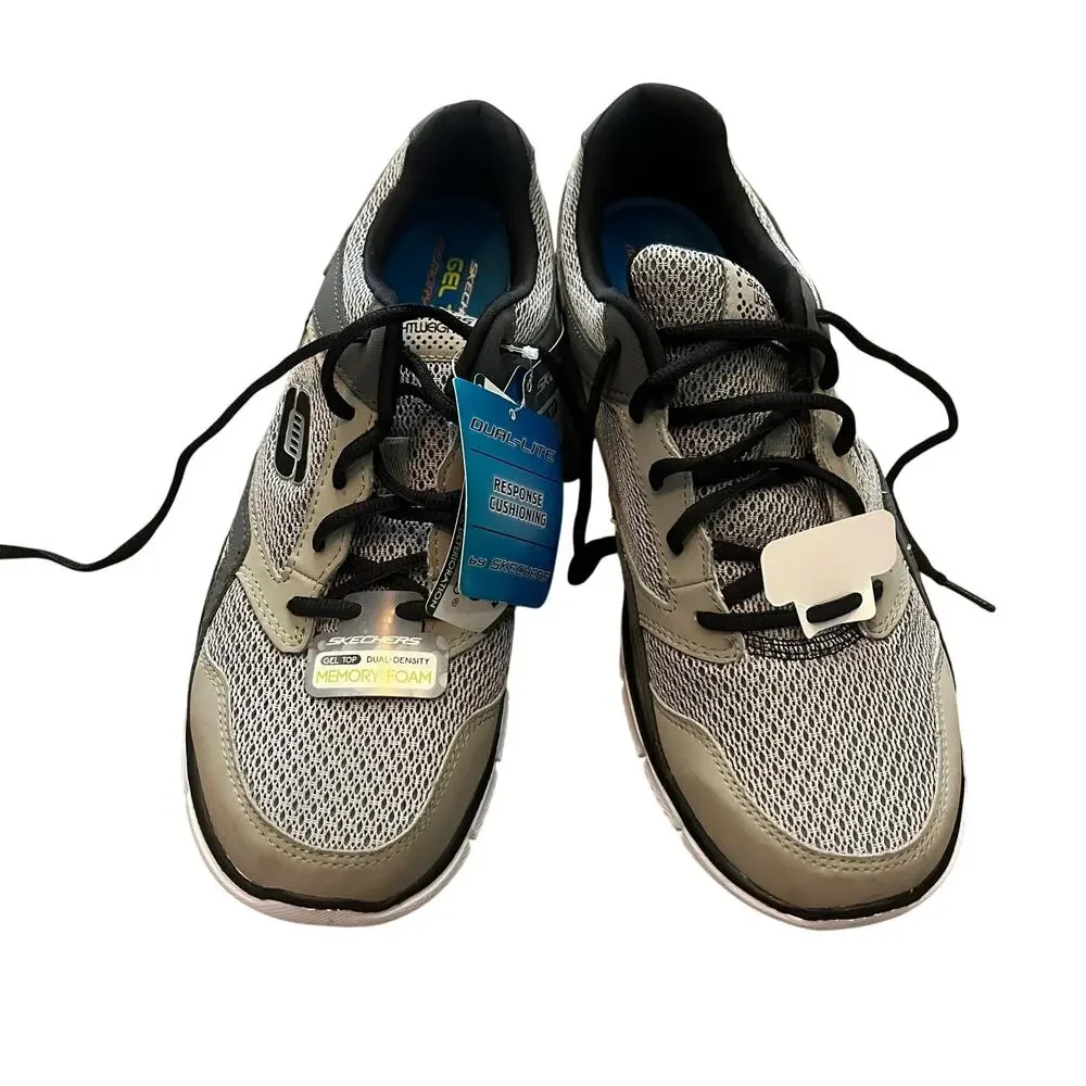 Skechers Dual-Lite Lightweight Walking Shoes Men’s 8.5 NWT Athletic Athleisure